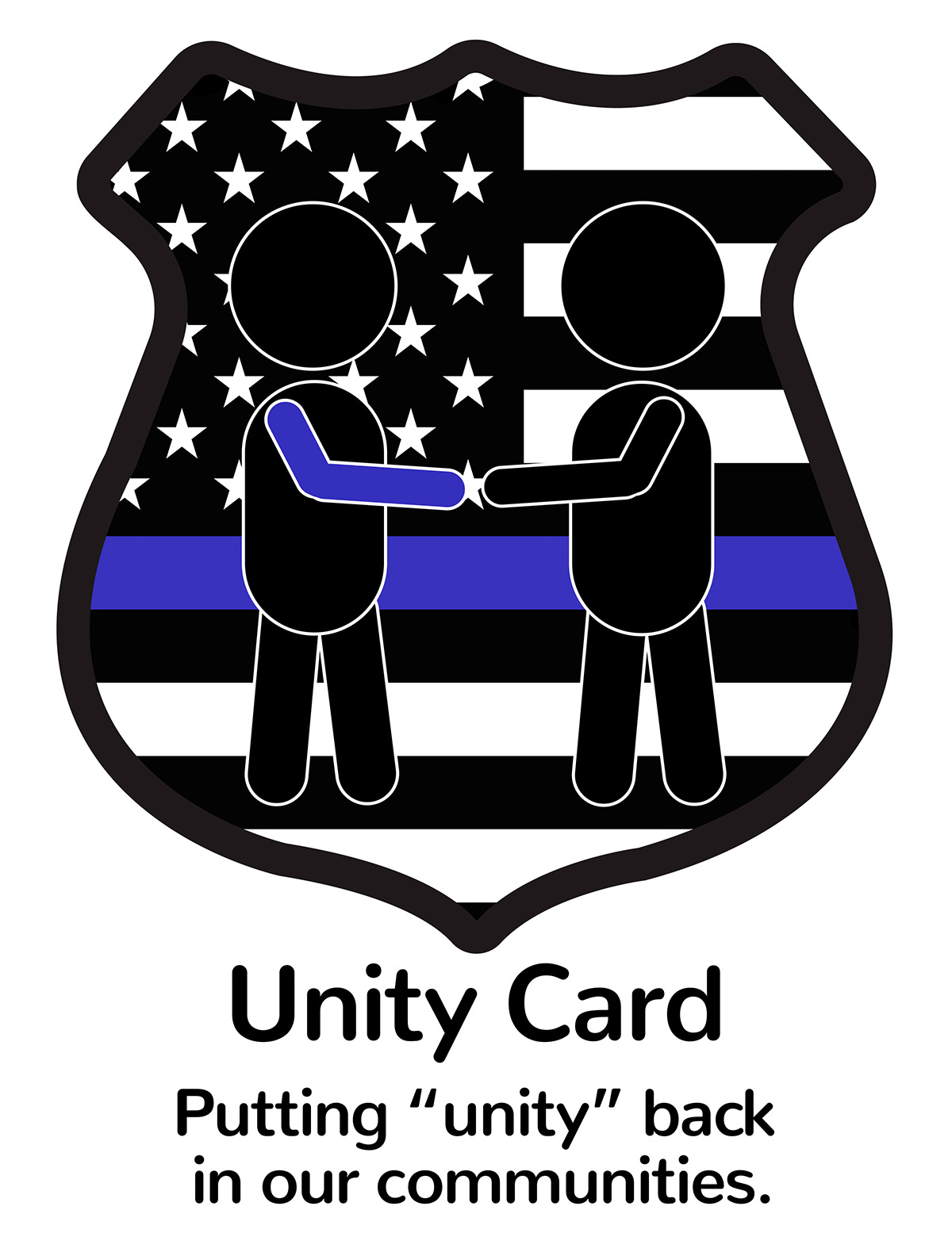 Law Enforcement Unity Cards - Contact Cards